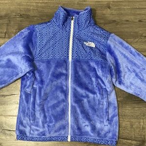 The north face sweater girl size large